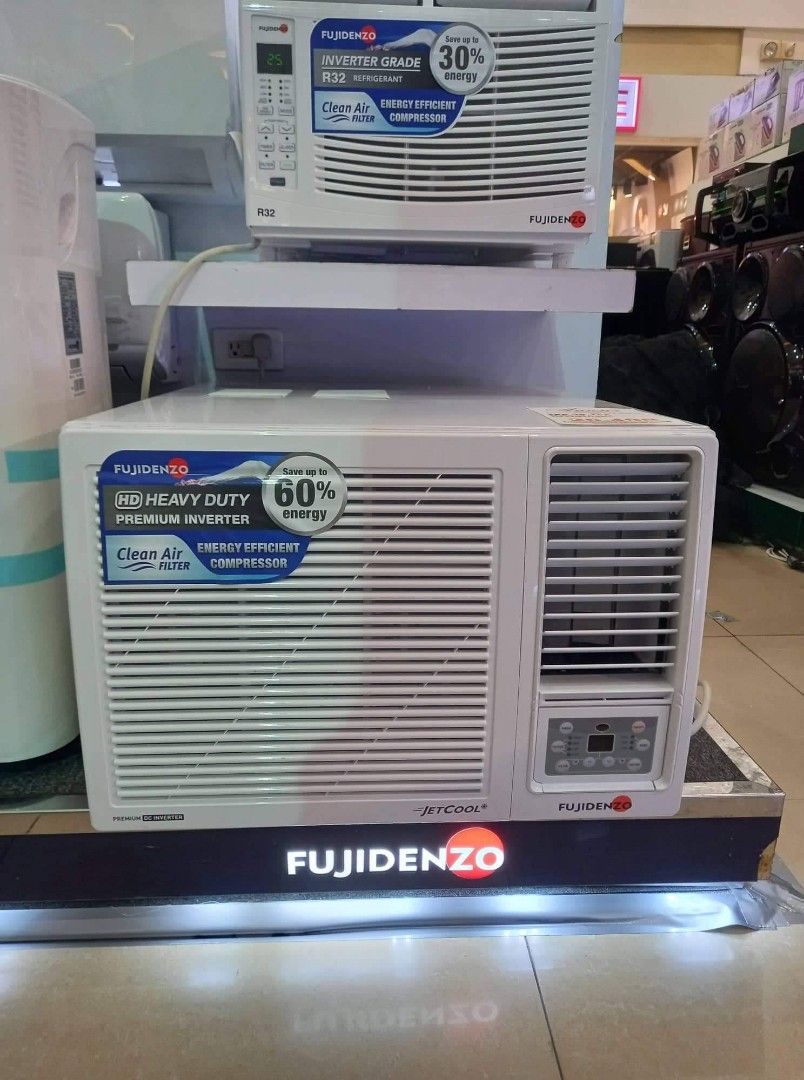 FUJIDENZO WINDOW TYPE REMOTE , MANUAL , PORTABLE NON INVERTER/FULL DC ...