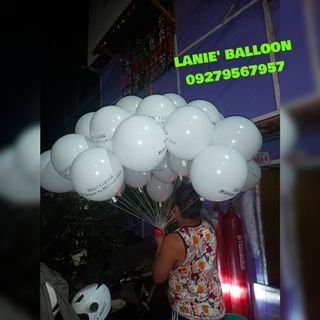 Funeral helium flying balloon
