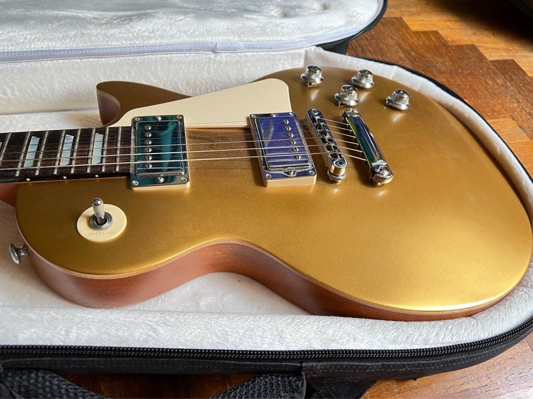 2017 gibson les paul hot sale tribute gold top