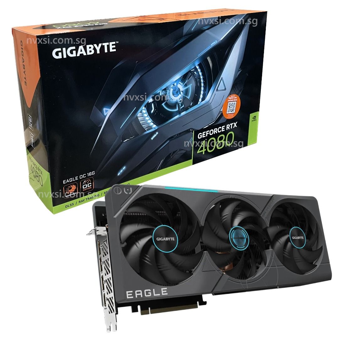 GIGABYTE Eagle GeForce RTX 4080 Video Card GV-N4080EAGLE-16GD 