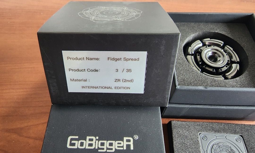 Gobigger Pillbug Youth Edition Transformer Fidget Spinner, Fidget Toy