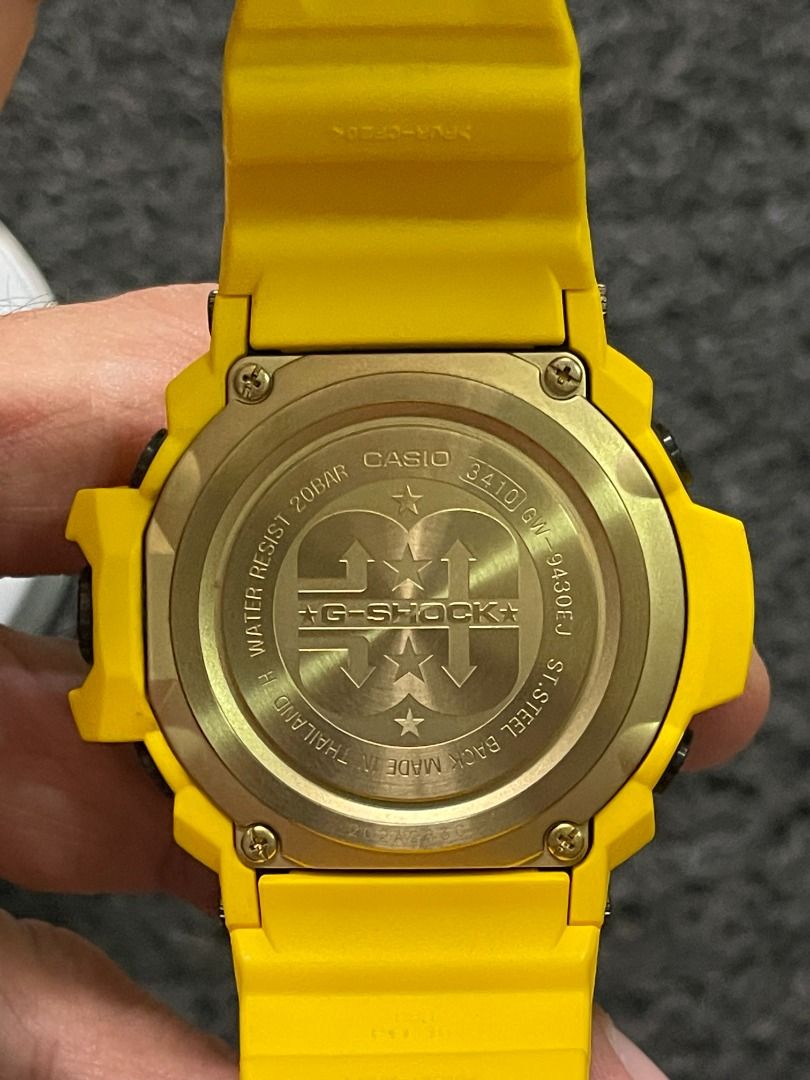 Gshock 30th Anniversary Rangeman GW-9430EJ-9 Lighting Yellow