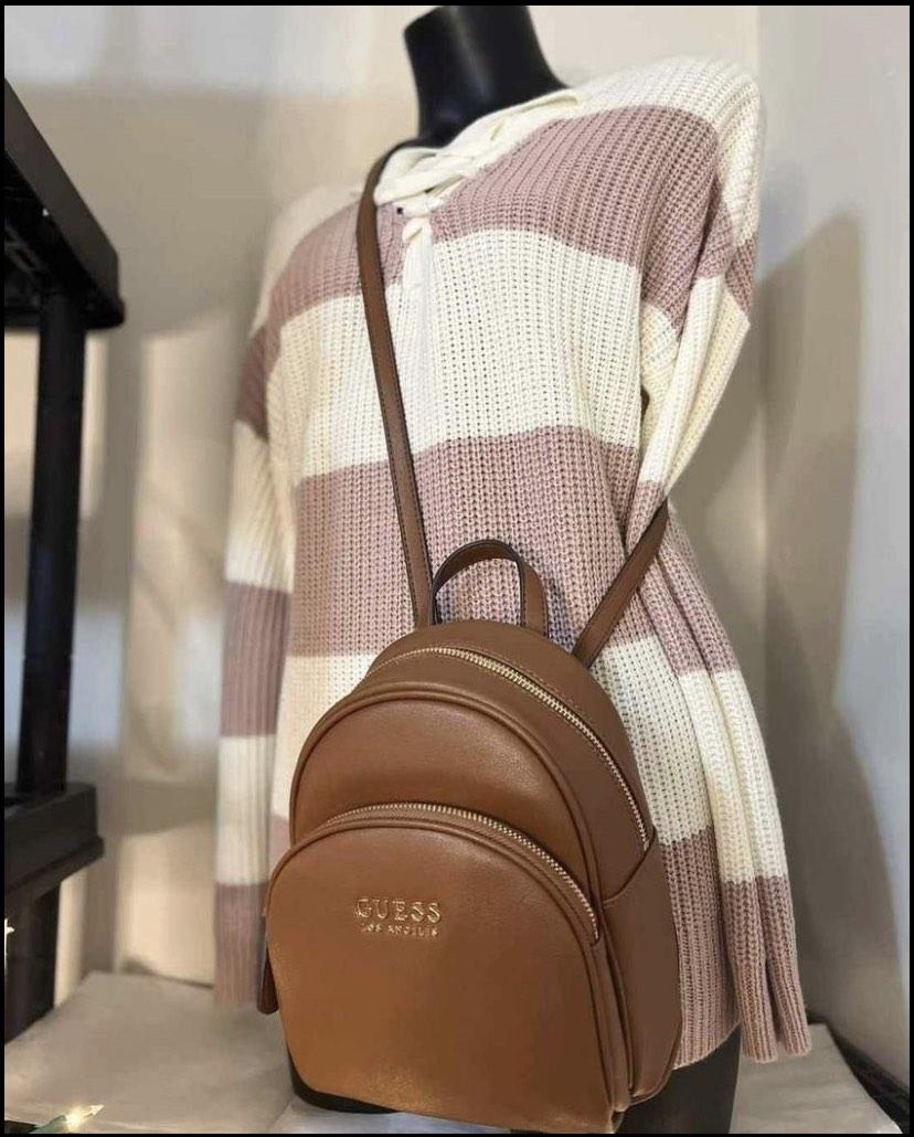 Guess Convertible Backpack, Women's Fashion, Bags & Wallets, Backpacks