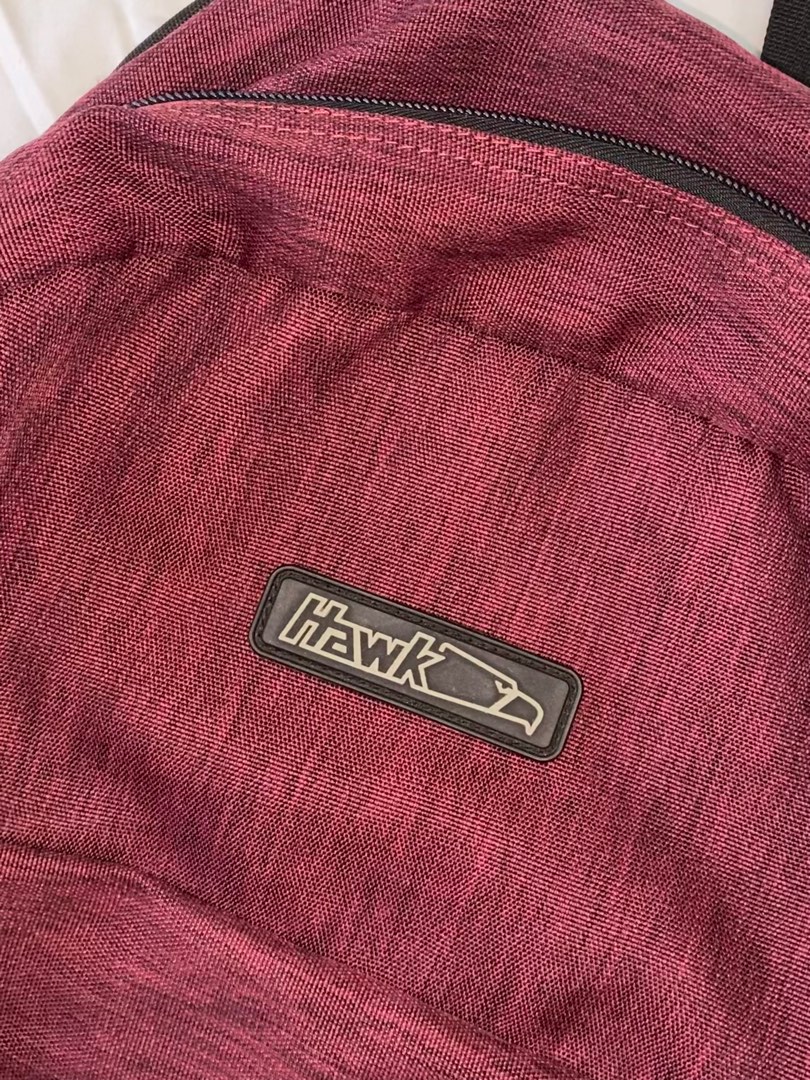 Hawk Bag Maroon, Women's Fashion, Bags & Wallets, Backpacks on Carousell