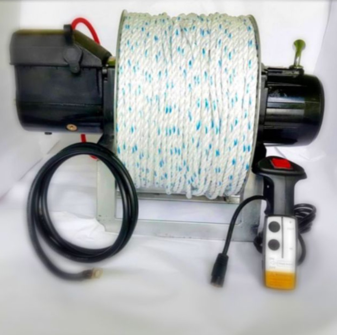 High Speed Drum Boat Anchor Windlass, Boat Winch, Boat Anchor, Sports