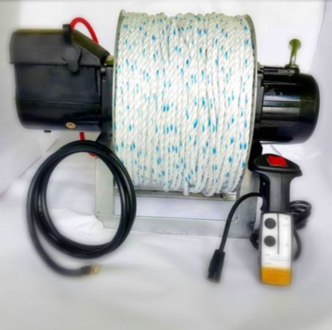 High Speed Drum Boat Anchor Windlass, Boat Winch, Boat Anchor, Sports