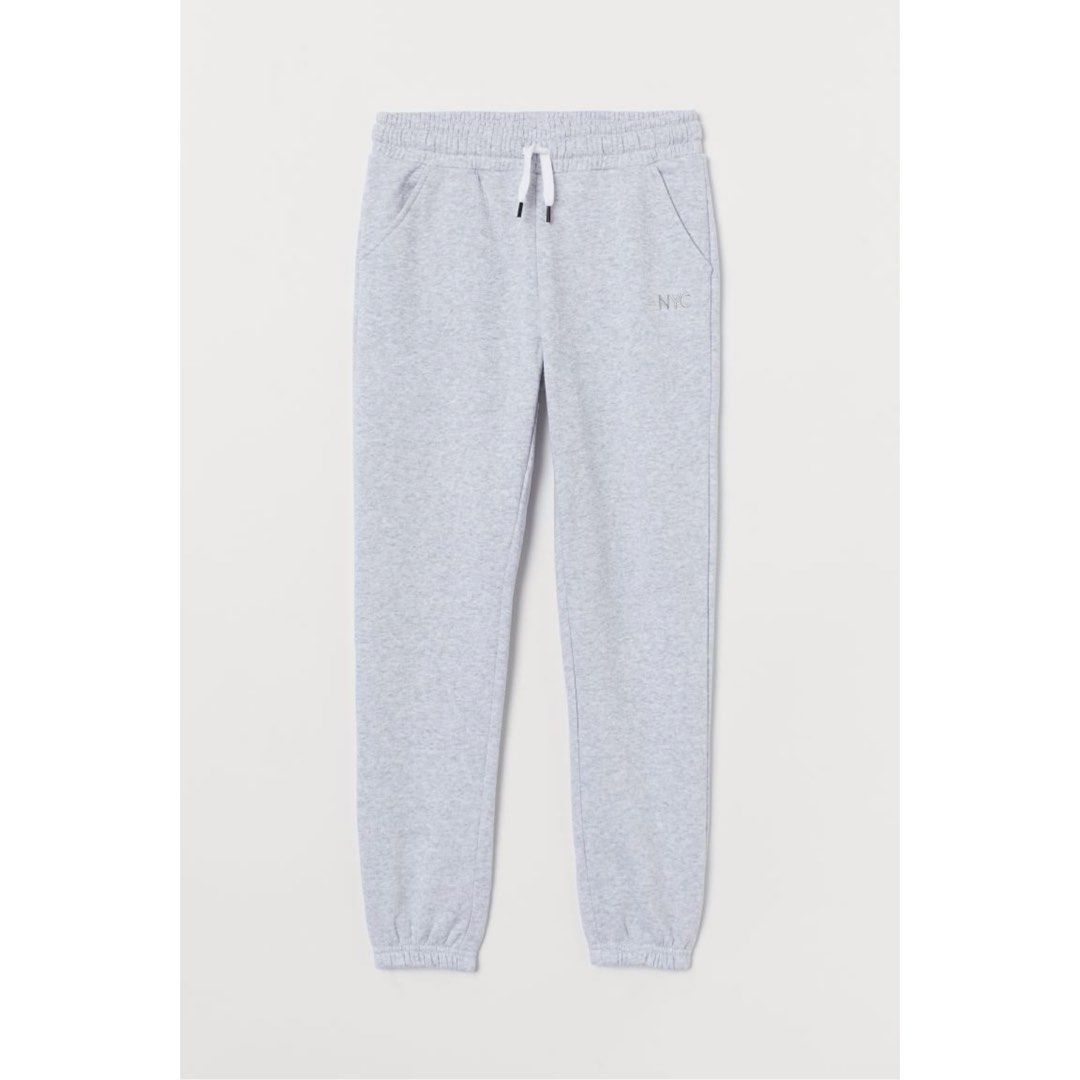 H M Light Gray Jogger pants Women s Fashion Bottoms Other