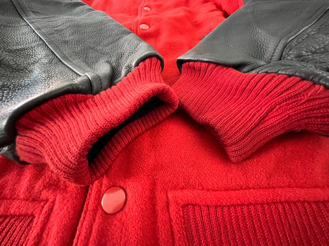 90s Hysteric Glamour Varsity jacket, Men's Fashion, Coats, Jackets and  Outerwear on Carousell
