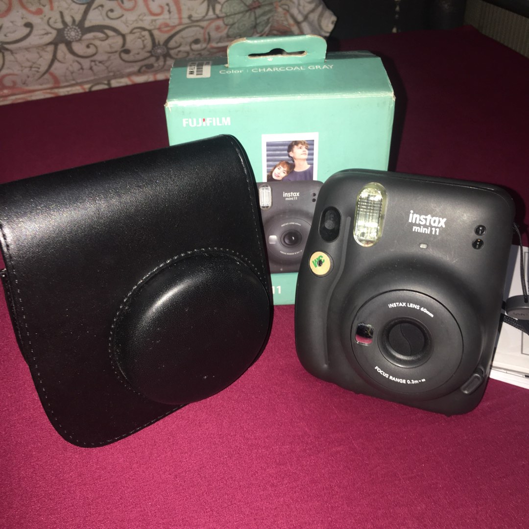 Instax Mini 11 Charcoal Gray, Photography, Cameras on Carousell