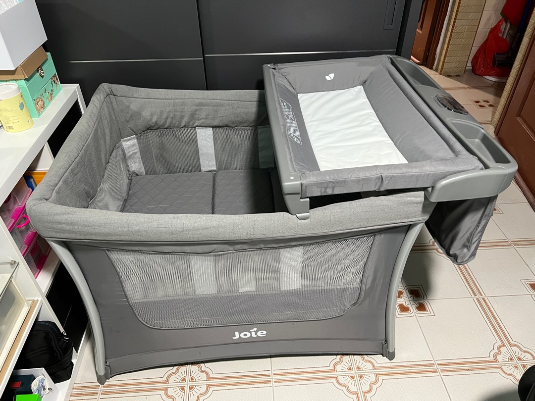 Joie baby playpen, Babies & Kids, Baby Nursery & Kids Furniture, Cots