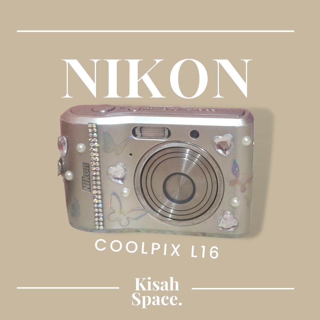 Kamera Digital - Nikon Coolpix L16, Fotografi di Carousell