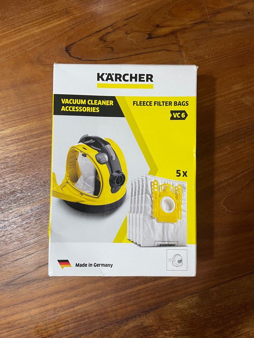 Karcher VC6 Fleece Filter Bag, TV & Home Appliances, Vacuum Cleaner