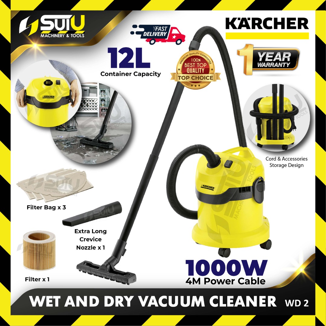 Reviews for Karcher WD2 Wet & Dry Vacuum 1000W 240V - Tool Talk