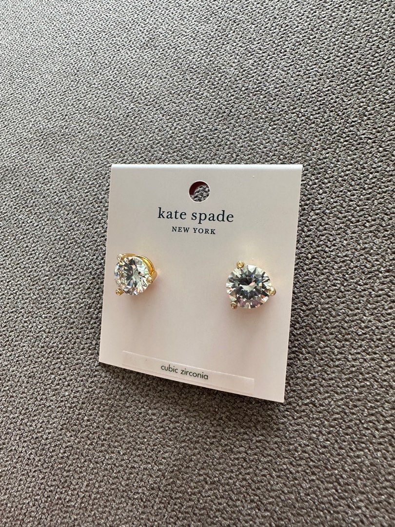 Kate Spade ear studs (brand new) , Women's Fashion, Jewelry & Organisers,  Earrings on Carousell