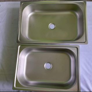 KKK Kitchen Sink Stainless steel  (15x21x6")(16x24x6")