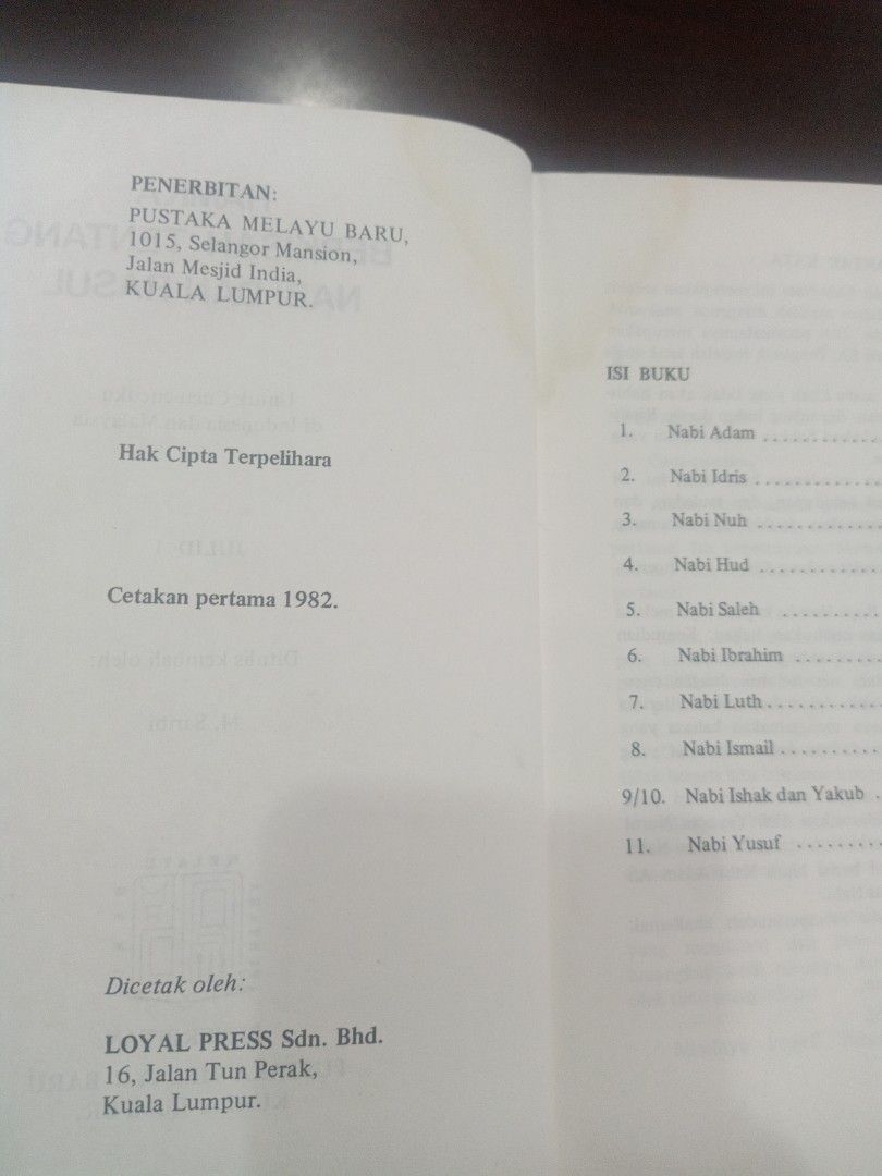 koleksi buku lama hamka, Hobbies & Toys, Books & Magazines, Storybooks