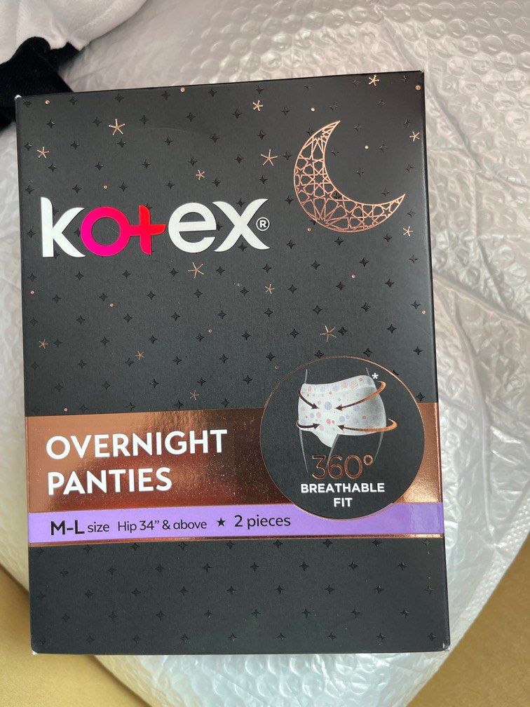 Kotex overnight panties, Babies & Kids, Maternity Care on Carousell