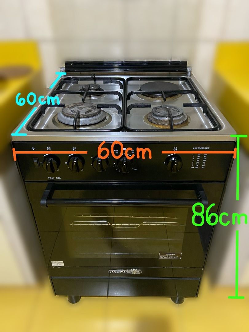 La Germania Gas Stove Oven, TV & Home Appliances, Kitchen Appliances, Ovens & Toasters on Carousell