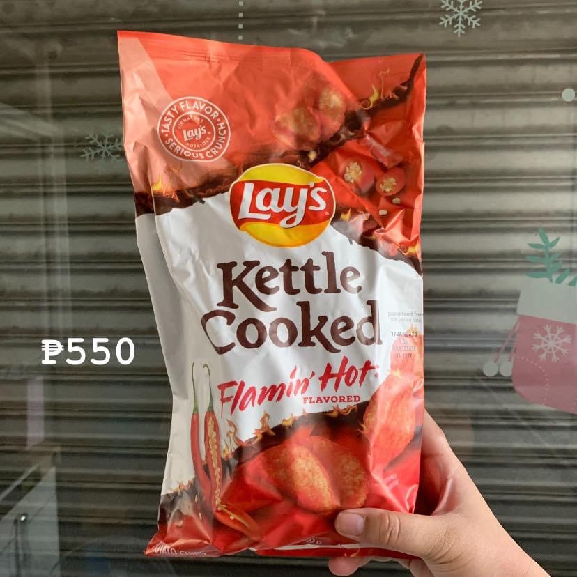 Kettle cooked sale flamin hot