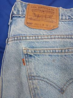 LEVI'S vintage blue jeans