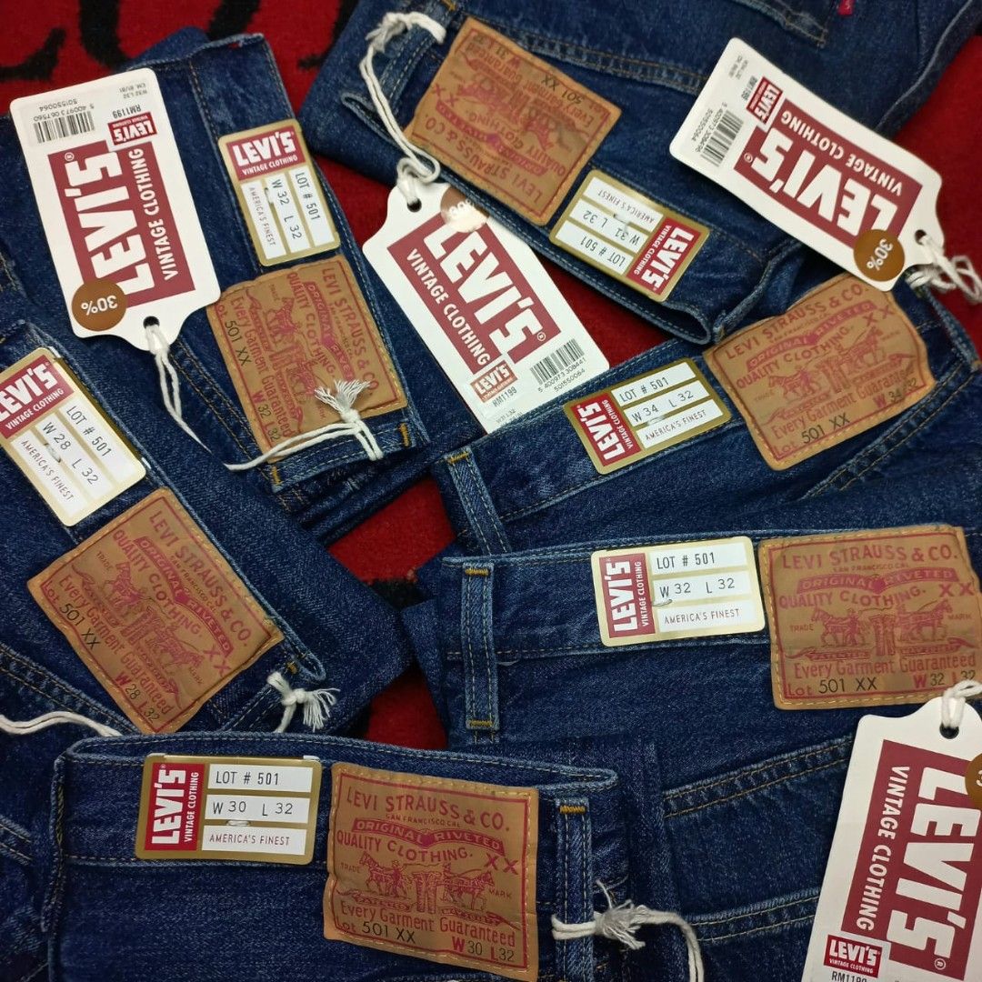 LEVIS VINTAGE CLOTHING 1955, Men's Fashion, Bottoms, Jeans on