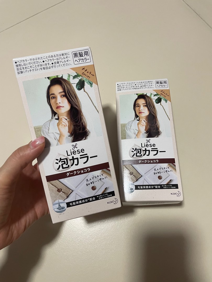 Liese bubble hair dye dark chocolate, Beauty & Personal Care, Hair on Carousell