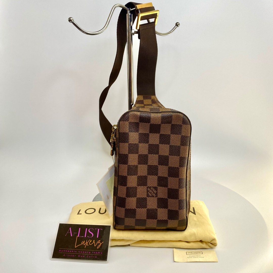 LV Geronimo Damier Ebene, Luxury, Bags & Wallets on Carousell