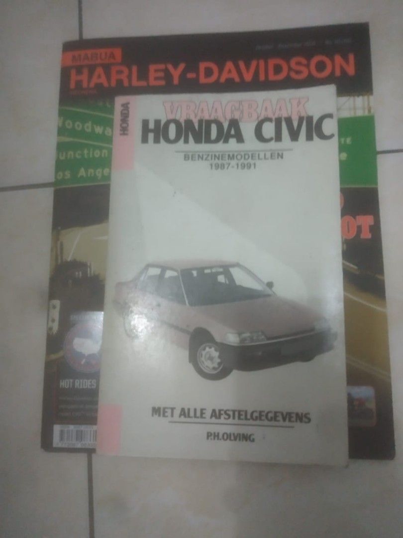 Manual book honda civic, Aksesoris Mobil di Carousell