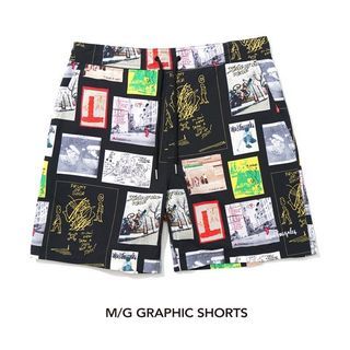 Mark Gonzales Graphics shorts 短褲