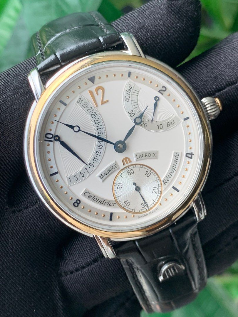 MAURICE LACROIX 43MM Masterpiece Calendrier R trograde 18K