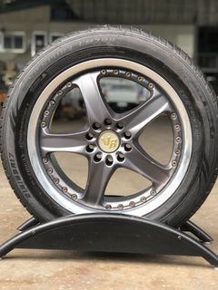 VOLK RAY (VR) 215 55 R17 WHEELS AND TIRE