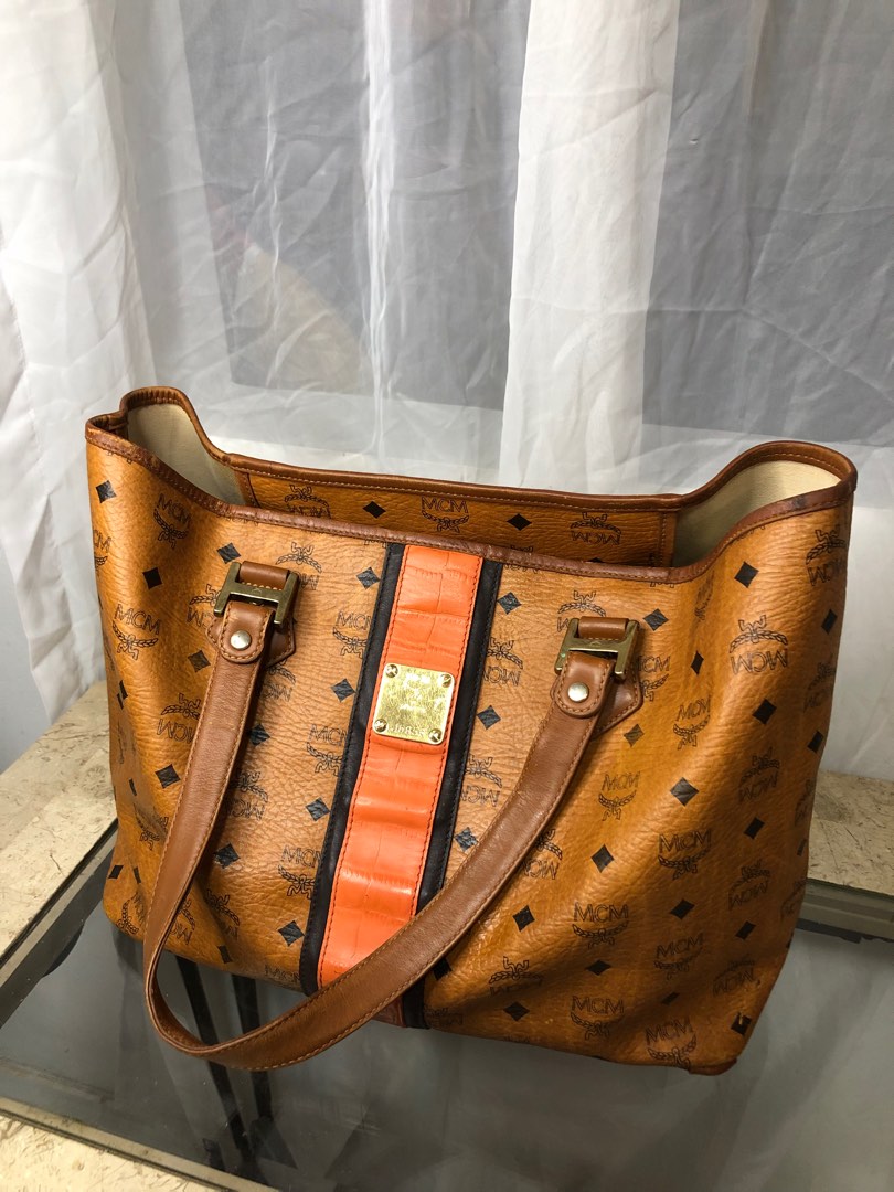 MCM tote bag, Women's Fashion, Bags & Wallets, Tote Bags on Carousell