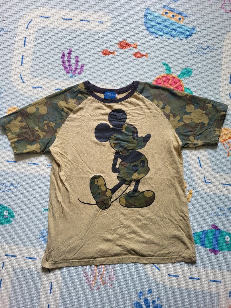 Camo mickey clearance mouse shirt