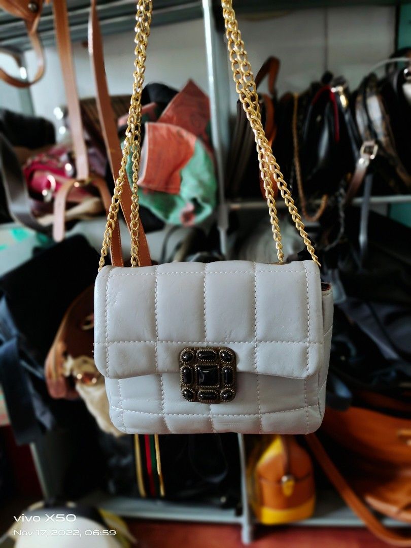 Monalisa 2 way bag, Luxury, Bags & Wallets on Carousell