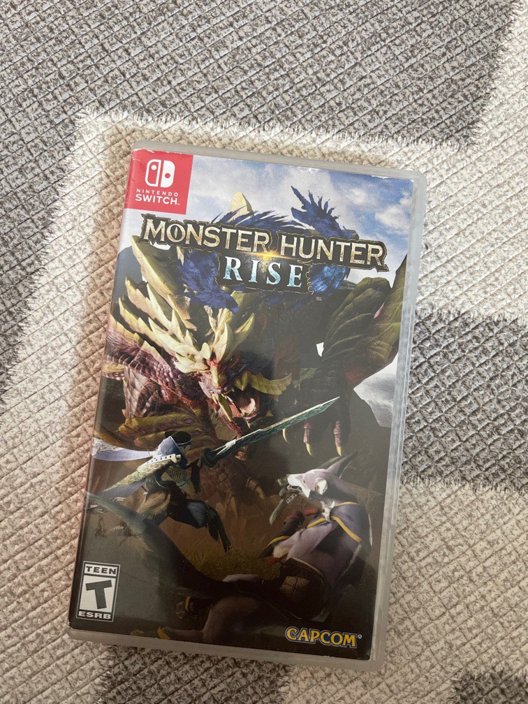 Monster Hunter Rise - Switch, Video Gaming, Video Games, Nintendo on ...