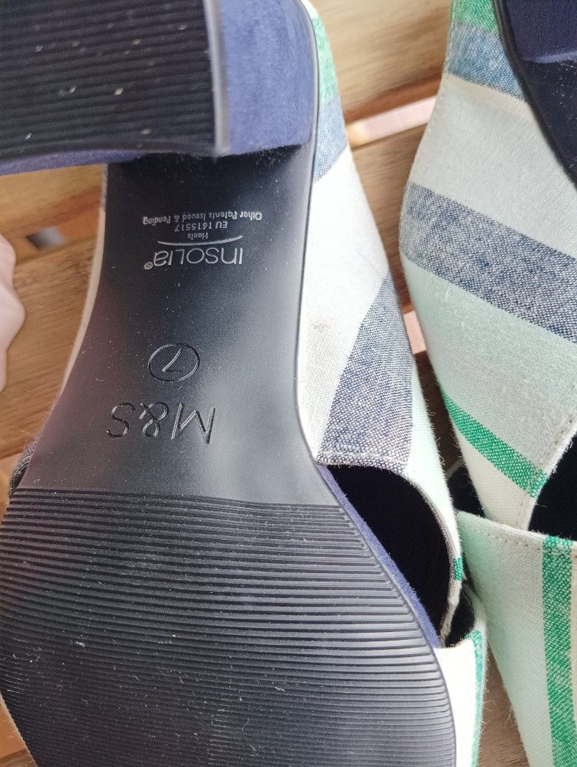m and s heeled sandals