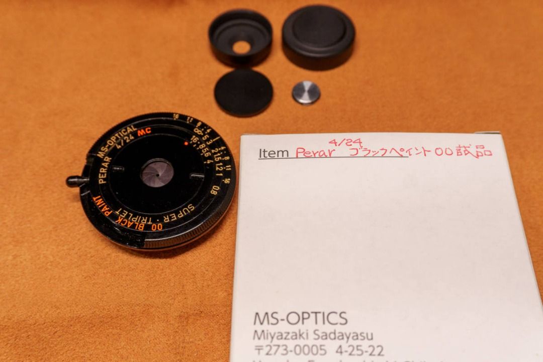 宮崎光學MS-OPTICAL MS-OPTICS PERAR 4/24mm, 攝影器材, 鏡頭及裝備 