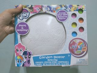 My Little Pony Paint and Display Stepping Stone Garden Decor Activity