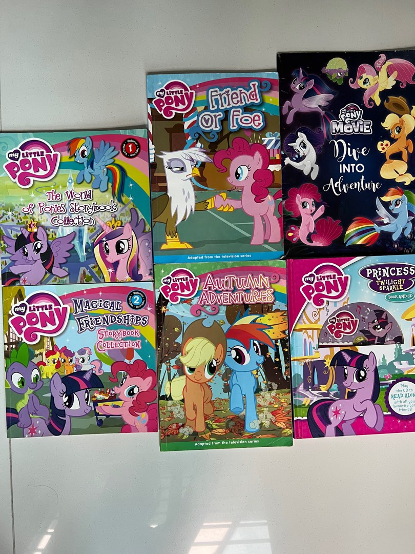 My Little Pony Storybook x 6, Hobbies &amp; Toys, Books &amp; Magazines ...