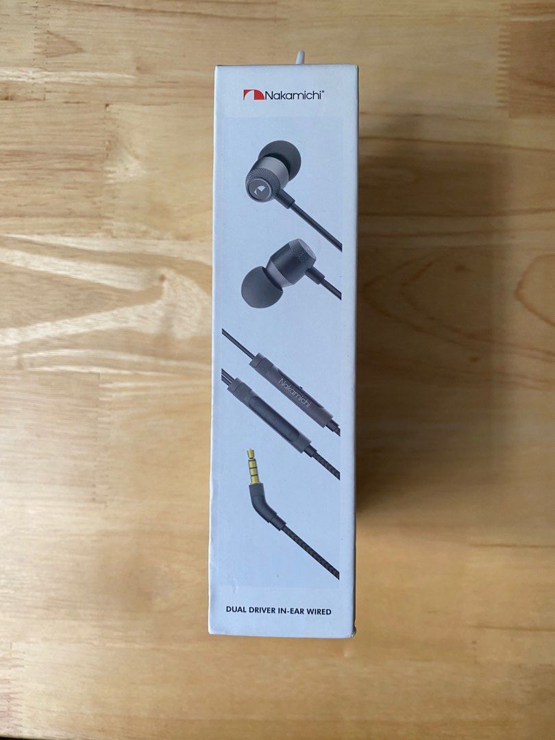 Nakamichi HDR2DB dual driver wired earphones
