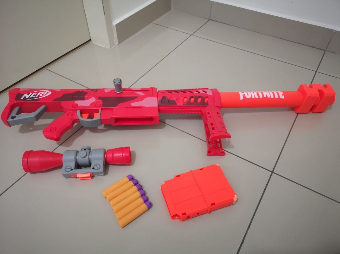 NERF Fortnite Heavy SR, Hobbies & Toys, Toys & Games on Carousell