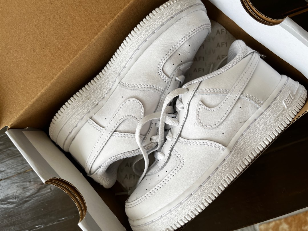 toddler orange air force ones