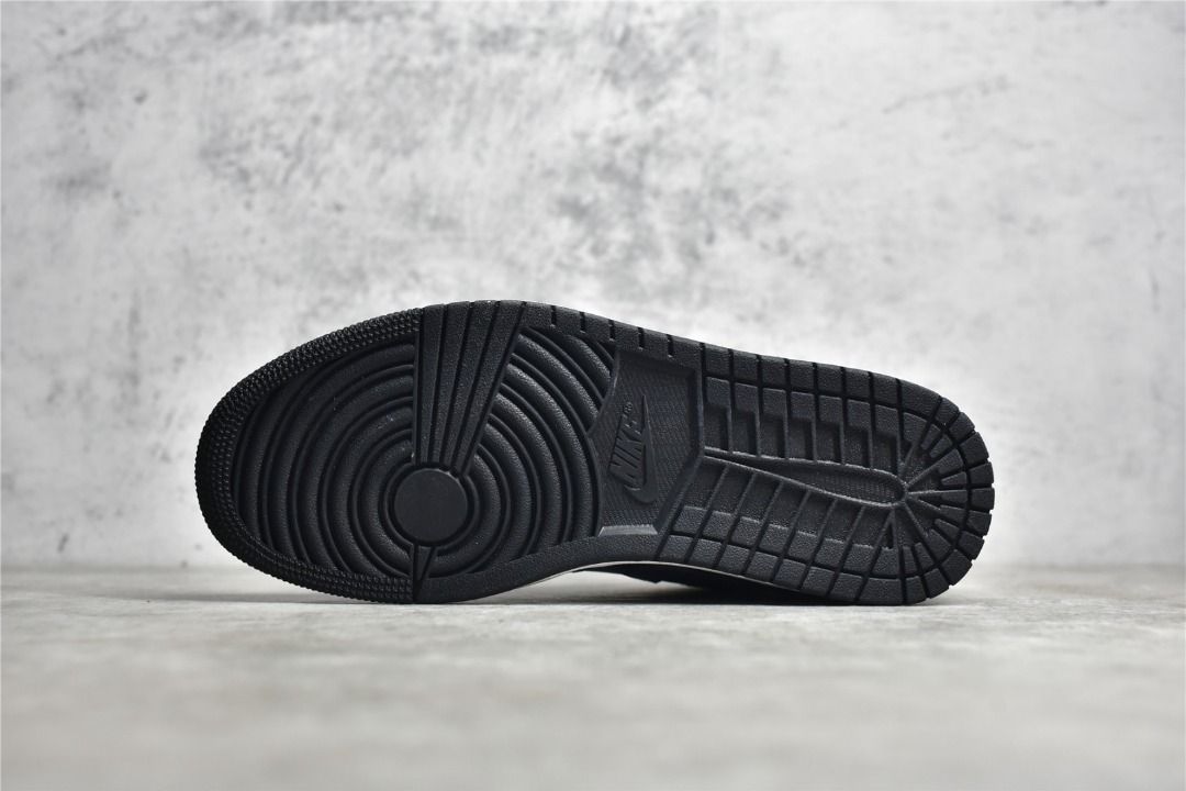 NIKE Air Jordan 1 low black purple shoes Men s Fashion Footwear