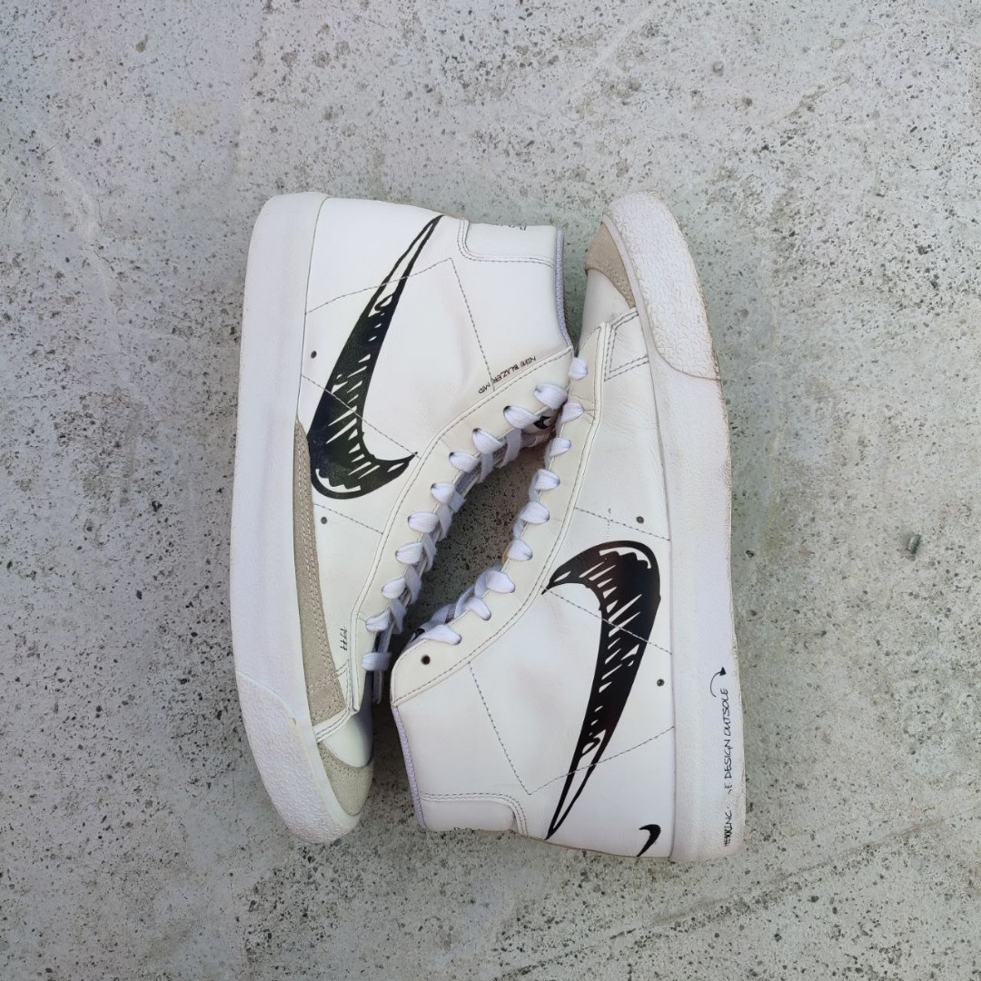 blazer mid sketch black