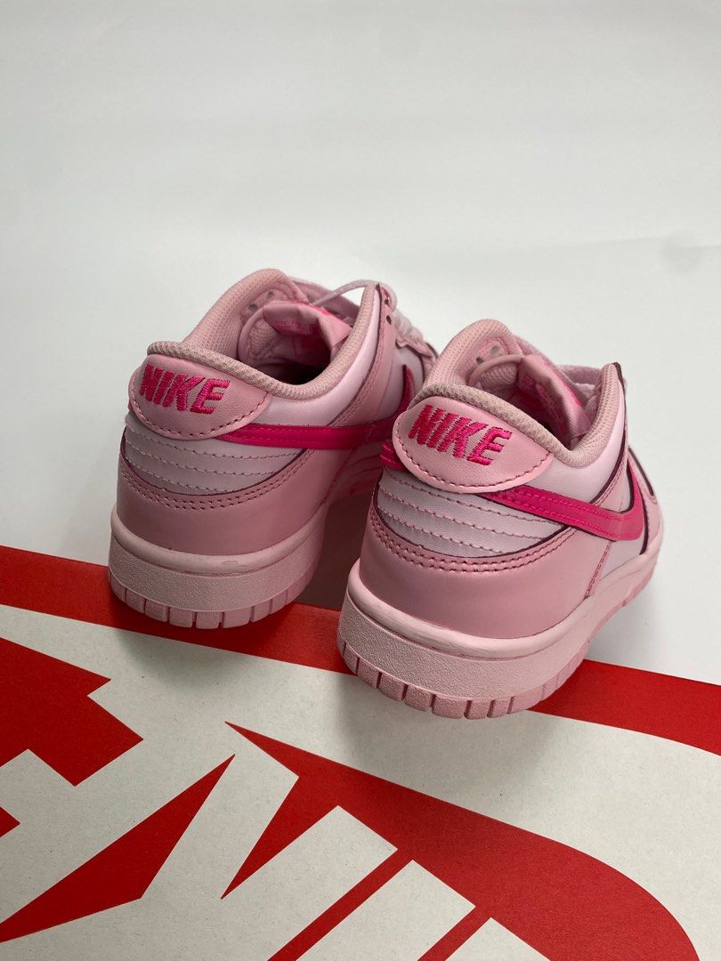 triple pink nike dunk low