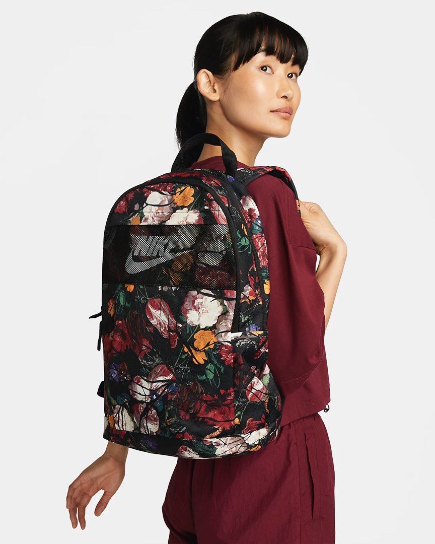 Floral nike hotsell backpack