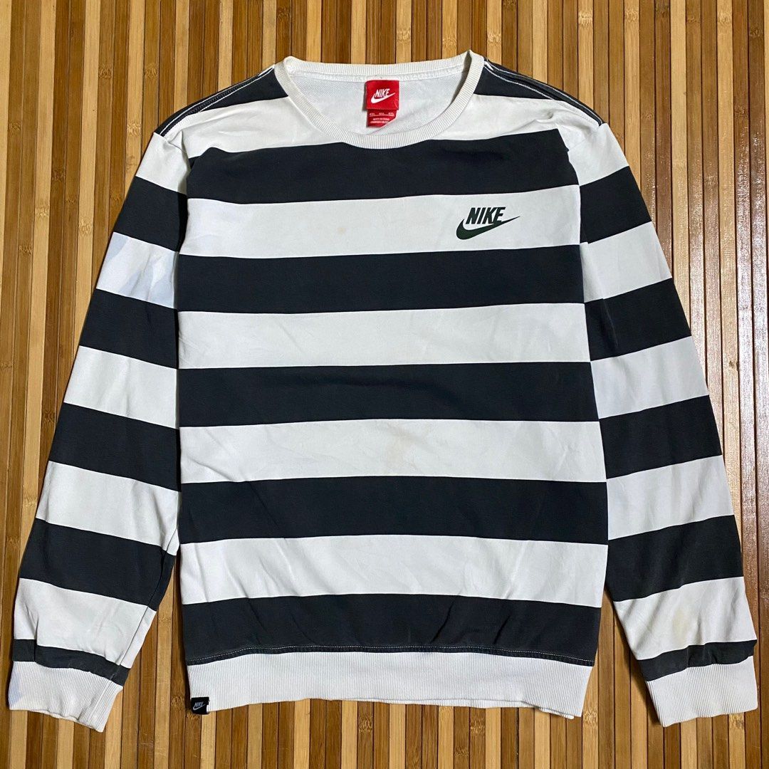 Nike striped sweatshirt top