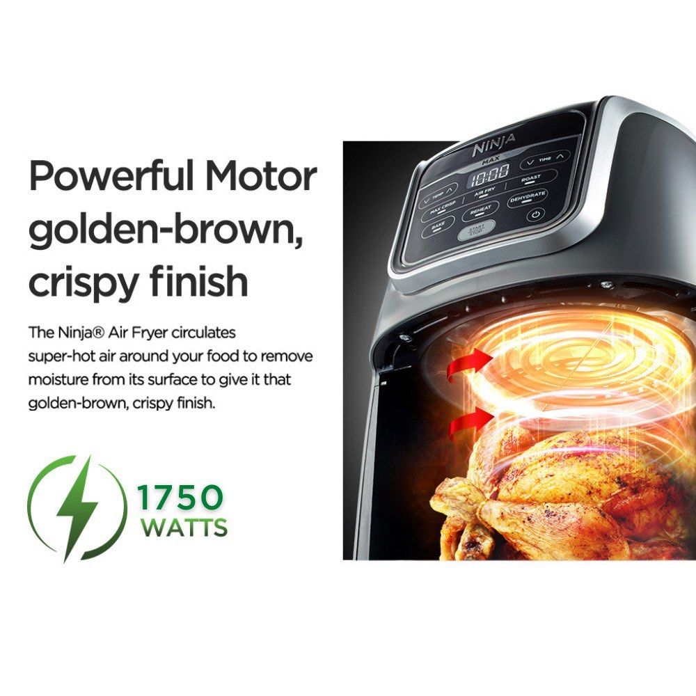 Ninja Foodie Airfryer Deluxe XXL (AF160), TV & Home Appliances, Kitchen