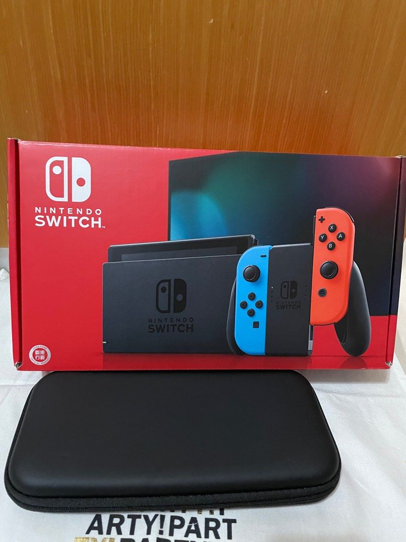 Nintendo Switch [HAD-S-KABAA]香港行貨, 電子遊戲, 電子遊戲