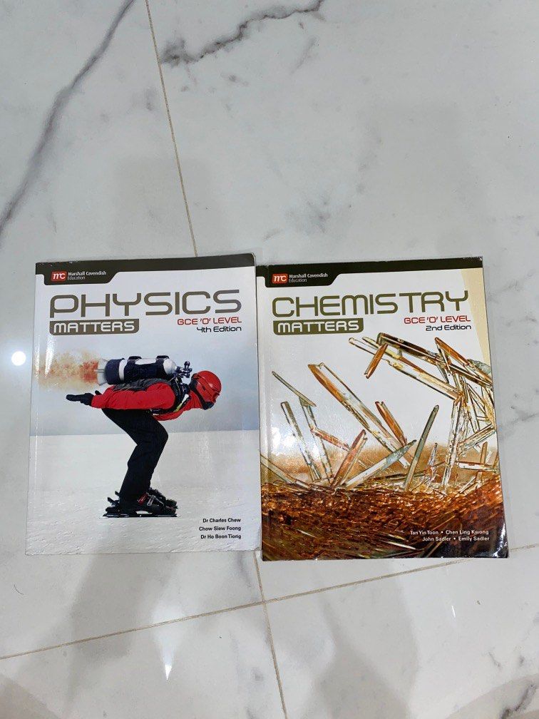 O Level Pure Physics And Chemistry Textbooks Hobbies Toys Books o-level-pure-physics-and-chemistry-textbooks-hobbies-toys-books